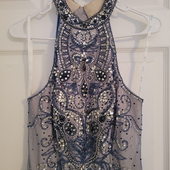 Camille la vie blue formal dress - Picture 2 of 4